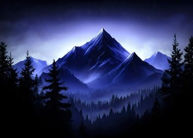 Blue Mountain Night