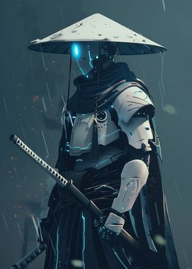 Cyberpunk Samurai