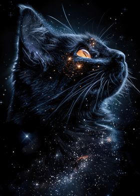 Cosmic Black Cat