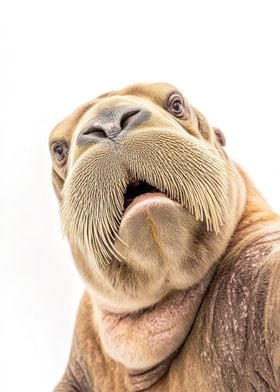 Selfie Walrus  Playful Animal Decor