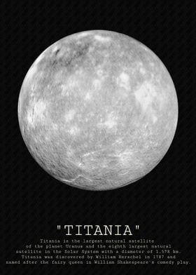 Titania Moon Poster