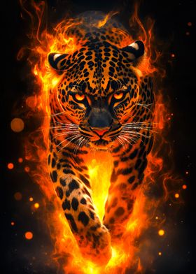 Fiery Leopard