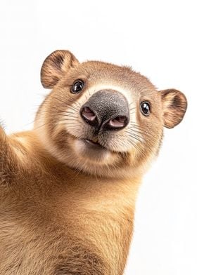 Cute Wombat Selfie