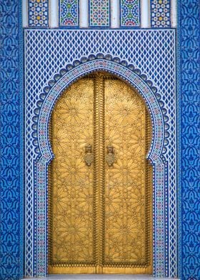 Ornate Moroccan Doorway