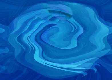 Abstract Blue Swirls2