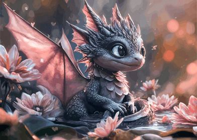 Cute Baby Dragon