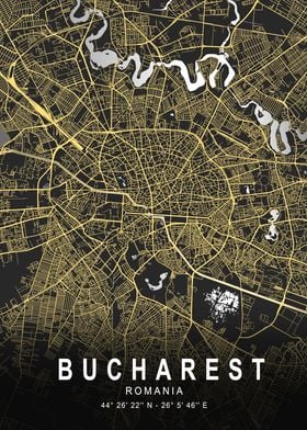 Bucharest Silver City Map