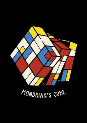 The Mondrian Rubik Cube