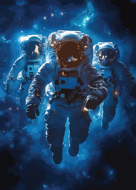 Astronauts in Space