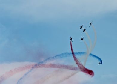 Air Show french flag