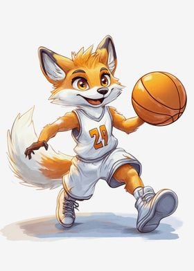 Fox Basketball Player