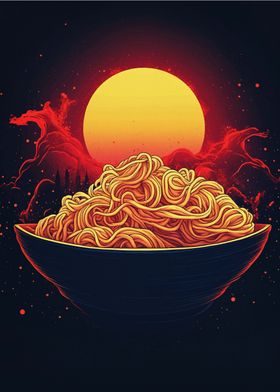 Ramen Sunset