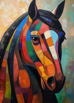 Horse Oil Painting