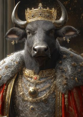 Bull King Portrait