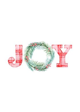 Christmas Joy Wreath