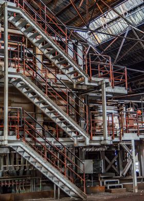 Industrial Stairway