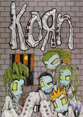 Korn Band Cartoon