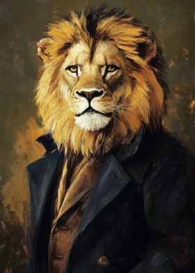 Lion in a Suit