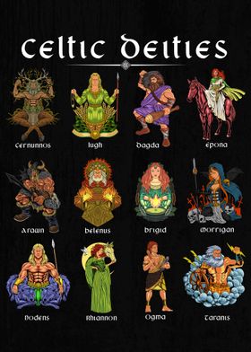 Gods of Celtic mythology