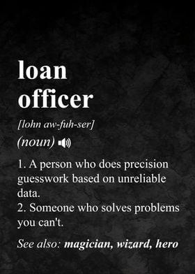 Loan Officer Definition