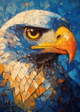 Eagle Oil Painting