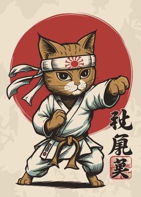 Karate Cat