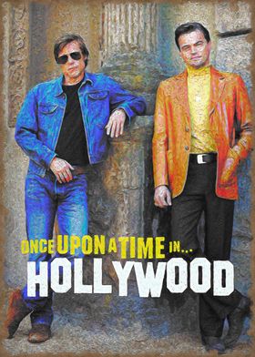 Once Upon a Time in Hollywood Poster