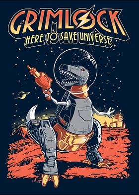 Grimlock Space Dinosaur