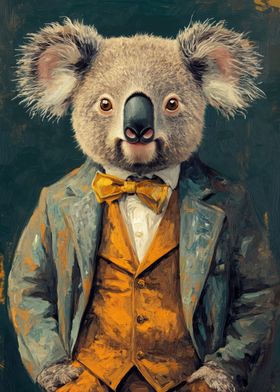 Koala in Suit