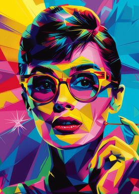 Audrey Hepburn Pop Art