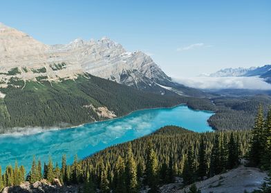 Mountain Lake Landscape