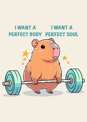 Capybara Weightlifting