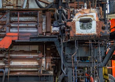 Industrial Furnace Interior