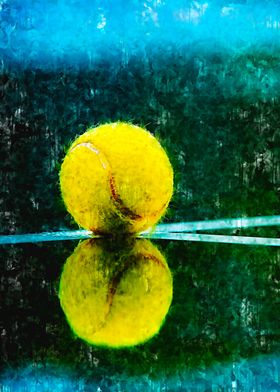 Tennis Ball Reflection