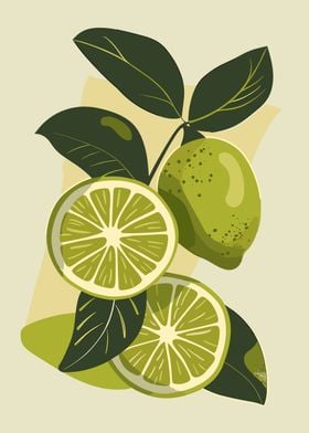 Lime Branch Illustration