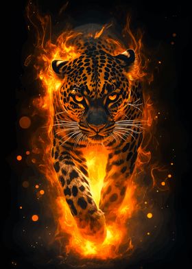 Fiery Leopard