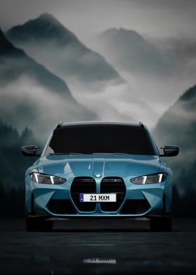 BMW M3 Touring 2025 - Front View