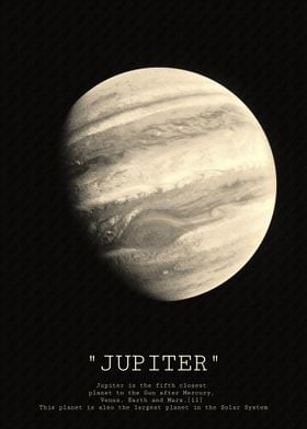 Jupiter Planet Print