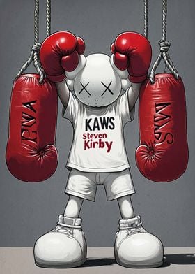 Kaws Boxing Figure Sports