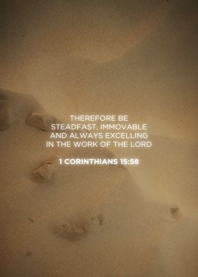 1 Corinthians 15:58