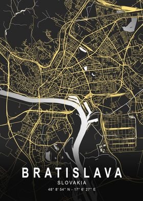 Bratislava Silver City Map