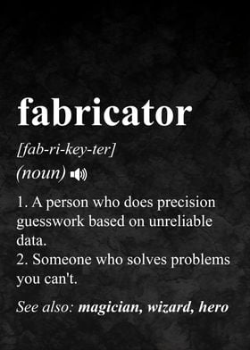 Fabricator Job Definition