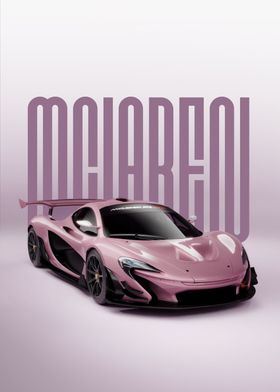 Pink McLaren P1