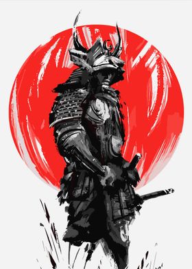 Samurai Warrior Art