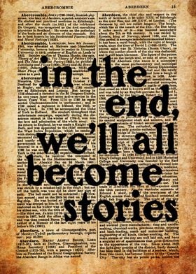 In the End, We'll All Become Stories