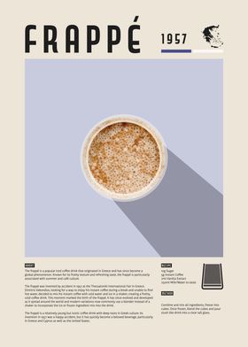 Frappe Coffee Poster