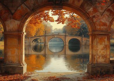 Autumn Bridge View