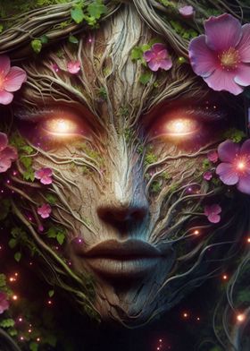 Tree Spirit Face