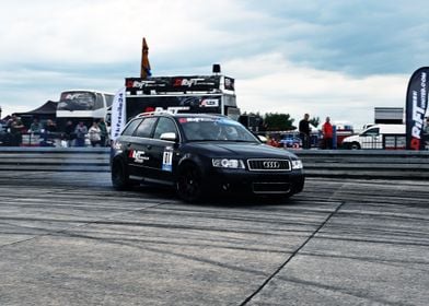 Audi S4 im Drift-Einsatz