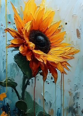 Sunflower Painting